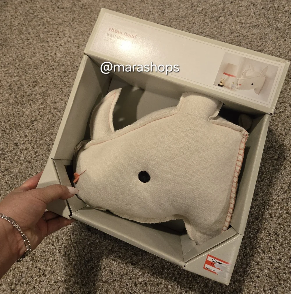 Target Rhino Head Wall Decor